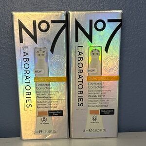 No7 Laboratories Dark Circle Corrector- Medium/Dark Sheer (2 pack)